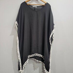 Adreamly Beach Cover Up Sheer Elegant OS